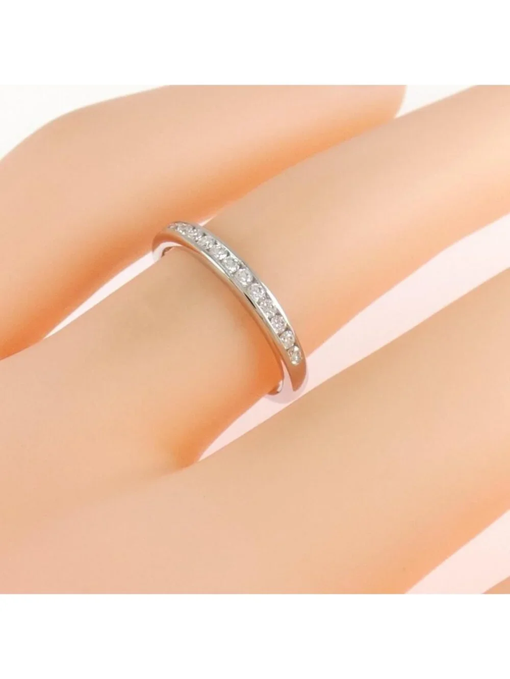 Tiffany & Co Half Circle Channel Setting Ring